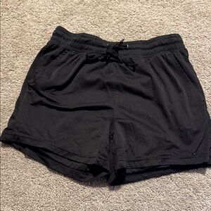 Athletic Works Black Women's Athletic Shorts